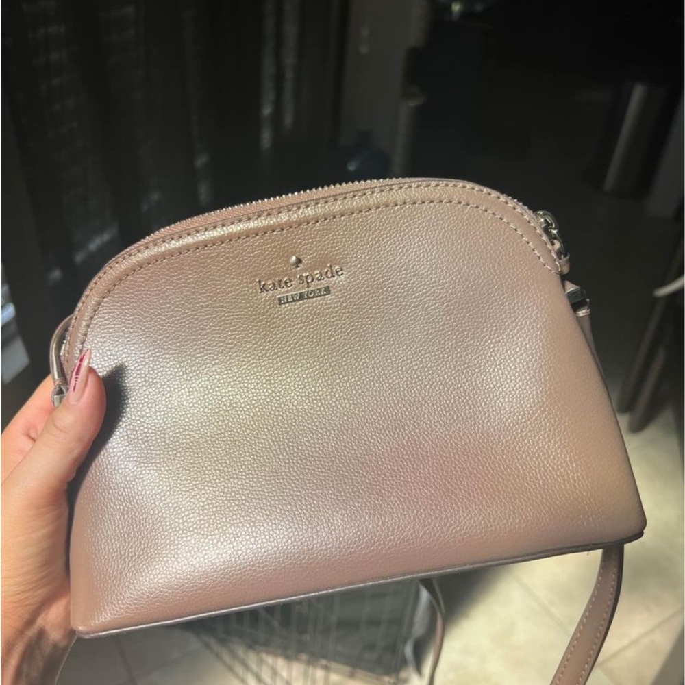 Taupe Kate Spade Crossbody Purse